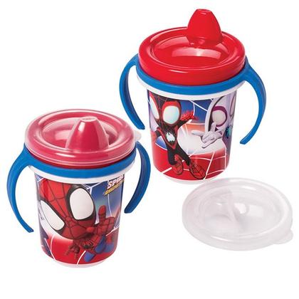 Imagem de Copo Infantil Com Alça Removível Estampa Diversas Transição Trio Plasútil