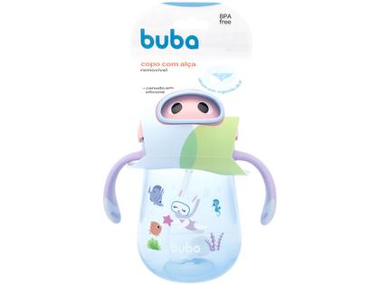 Imagem de Copo Infantil com Canudo 300ml Buba Mergulho