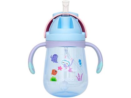 Imagem de Copo Infantil com Canudo 300ml Buba Mergulho