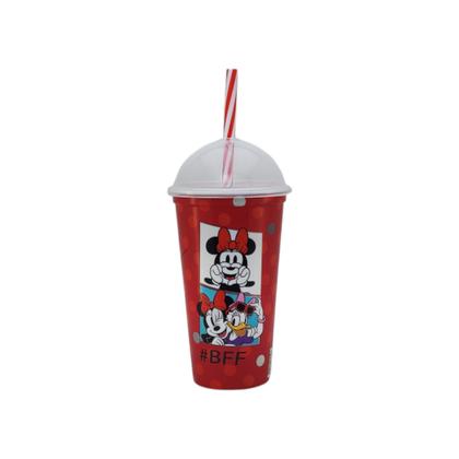 Imagem de Copo Infantil Com Canudo 500ml Personagens Plasútil