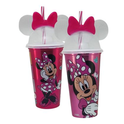 Imagem de Copo Infantil Com Canudo 500ml Personagens Plasútil