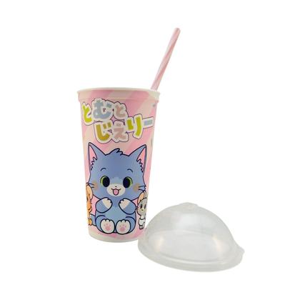 Imagem de Copo Infantil Com Canudo 500ml Personagens Plasútil