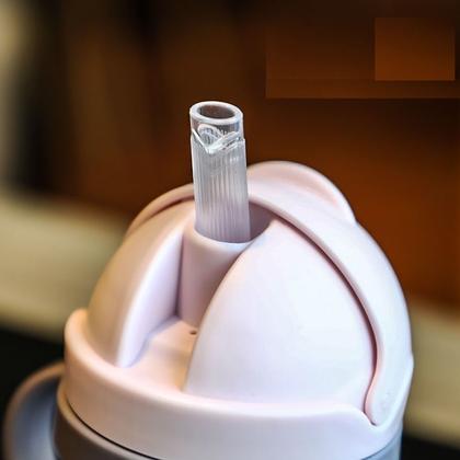 Imagem de Copo Infantil Com Canudo De Silicone Antivazamento 350ml