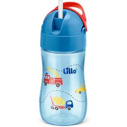 Imagem de Copo Infantil Com Canudo E Alças Antivamento 300Ml