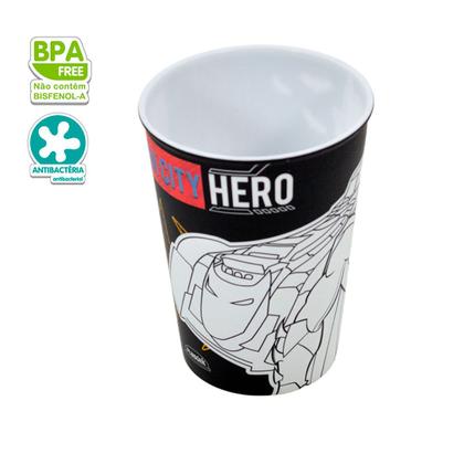 Imagem de Copo Infantil de Plástico 320 ml Personagens Heróis e Princesas