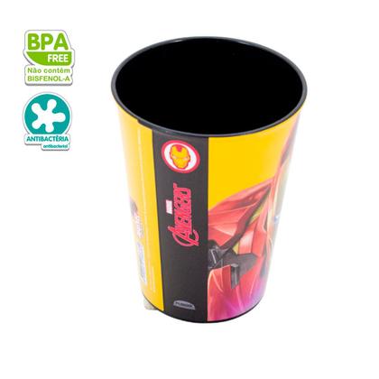 Imagem de Copo Infantil de Plástico 320 ml Personagens Heróis e Princesas