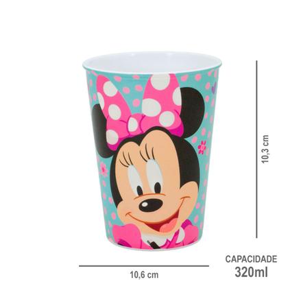 Imagem de Copo Infantil de Plástico 320 ml Personagens Heróis e Princesas