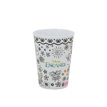 Imagem de Copo Infantil de Plástico 320 ml Personagens Heróis e Princesas