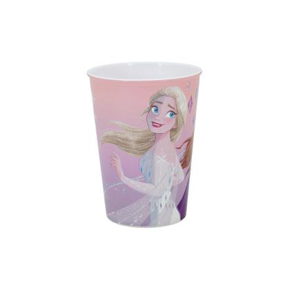 Imagem de Copo Infantil de Plástico 320 ml Personagens Heróis e Princesas