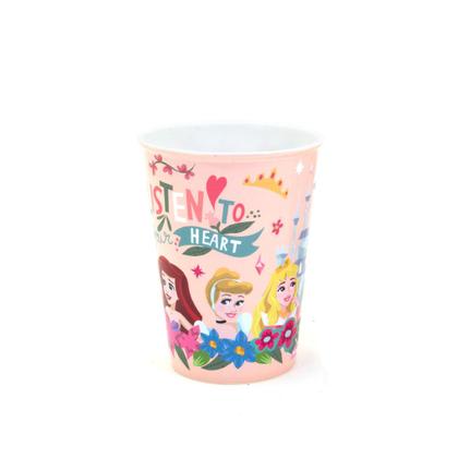 Imagem de Copo Infantil de Plástico 320 ml Personagens Heróis e Princesas