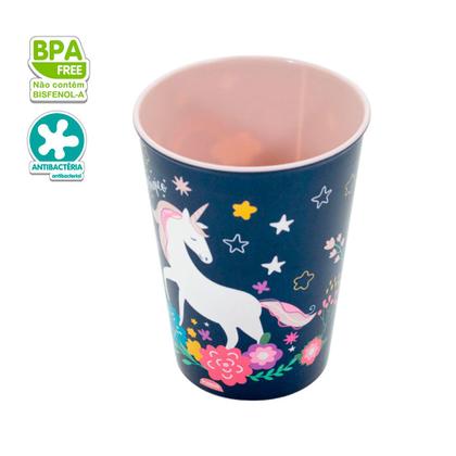 Imagem de Copo Infantil de Plástico 320 ml Personagens Heróis e Princesas