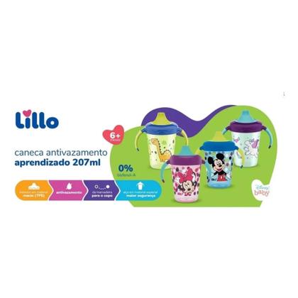 Imagem de Copo infantil menino menina  Lillo  207mL