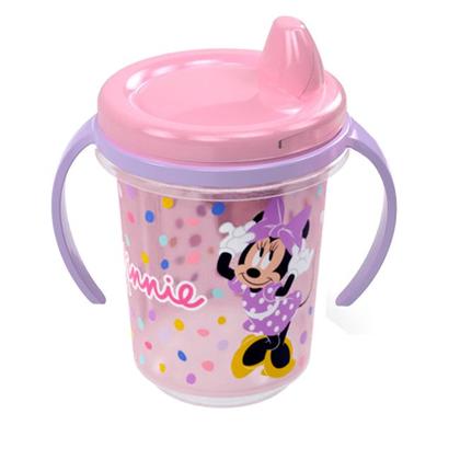 Imagem de Copo Infantil Mickey Minnie 330ml Com Alça Removível Transição Plasútil