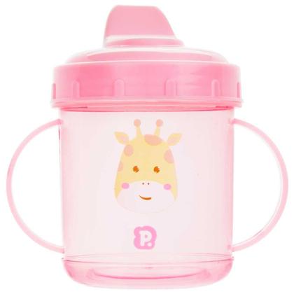 Imagem de Copo Infantil Pimpolho Bico Rígido 220ml Alça Anatômico