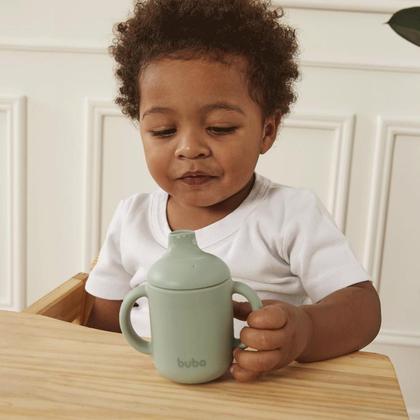 Imagem de Copo Infantil Transição em Silicone com Alça 120ml Bebê Buba