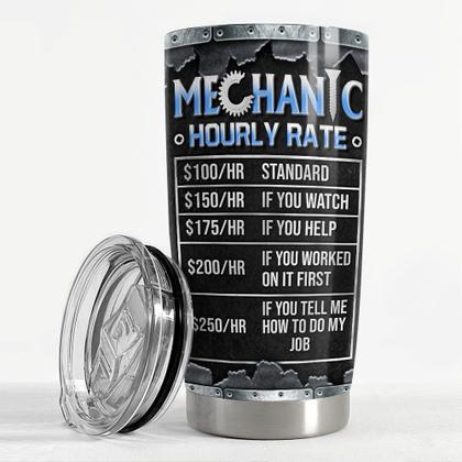 Imagem de Copo isolado de aço inoxidável SANDJEST de 20 onças para mecânica