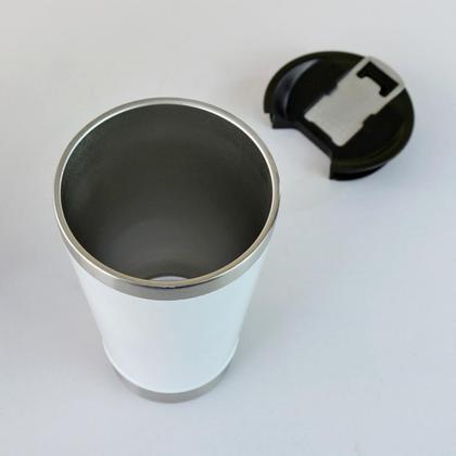 Imagem de Copo isotermico de aço inox com tampa e abridor 500ml