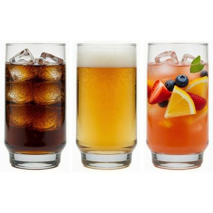 Imagem de Copo Lights 410ml Cerveja Batida Suco Long Drink 02uni