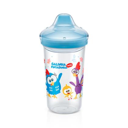 Imagem de Copo Lillo Max Antivazamento Galinha Pintadinha Mini 12+ Meses 300ml