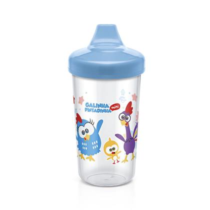 Imagem de Copo Lillo Max Antivazamento Galinha Pintadinha Mini 12+ Meses 300ml