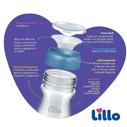 Imagem de Copo Lillo Super Evolution 360 300ml Azul