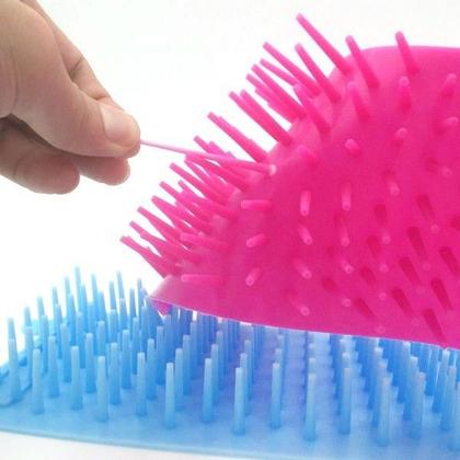 Imagem de Copo Limpa Pata Pet Animal Soft Gentle Azul