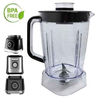 Imagem de Copo Liquidificador Compatível Philco PLQ1310 PLQ1600 Britânia BLQ1300P Turbo