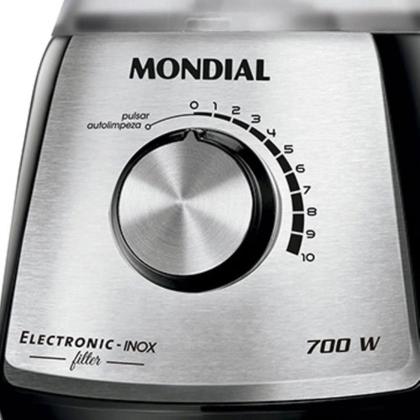 Imagem de Copo Liquidificador Mondial Eletronic Inox 900w  L-65
