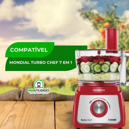 Imagem de Copo Liquidificador MONDIAL TURBO CHEF 5 EM 1 7 EM 1 9 EM 1 MPN 1000W