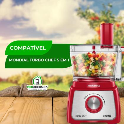 Imagem de Copo Liquidificador MONDIAL TURBO CHEF 5 EM 1 7 EM 1 9 EM 1 MPN 1000W
