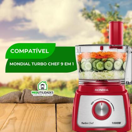 Imagem de Copo Liquidificador MONDIAL TURBO CHEF 5 EM 1 7 EM 1 9 EM 1 MPN 1000W