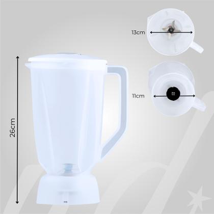 Copo liquidificador ref. 405 - Mebrasi Capacidade Com Tampa Imagem de Copo liquidificador ref. 405