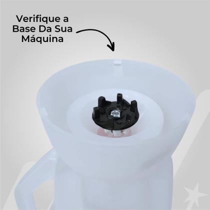 Copo liquidificador ref. 405 - Mebrasi Capacidade Com Tampa Imagem de Copo liquidificador ref. 405