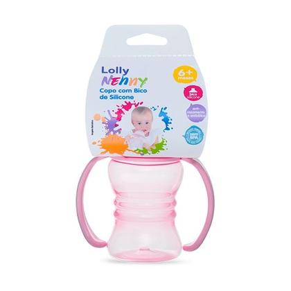 Imagem de Copo Lolly Clean com Bico de Silicone 150ml Rosa