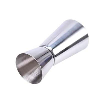 Imagem de Copo Medidor Dosador Bebidas Inox Duplo 50ml / 25ml Drinks