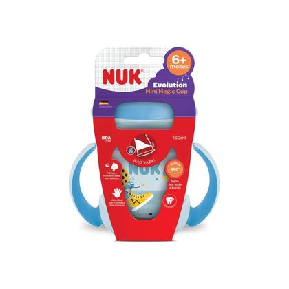 Imagem de Copo Mini Magic 360 com Alça Evolution 160ml Boy - Nuk