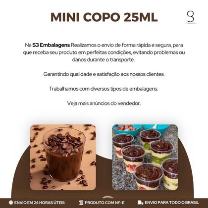 Imagem de Copo Mini Prafesta Translucido Descartável Cristal Kit 500UN