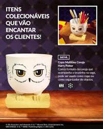 Imagem de Copo Multiuso Coruja Harry Potter 360ML - Mais vendido - Edição Limitada