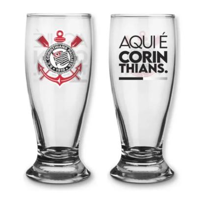 Imagem de Copo Munich Com 2 Unidades 200ml Corinthians 1