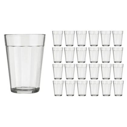 Imagem de Copo Nadir Americano 190ml  Ideal para Bar, Cozinha, Restaurante, Café  Caixa com 24 unidades