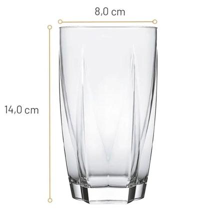 Imagem de Copo Nadir Estela Long Drink 460ml - Embalagem com 12 Unidades