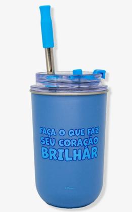 Imagem de Copo Neo Com Canudo 300ml Stitch