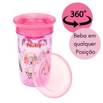 Imagem de Copo Nuby 360 Tritan 300ml 12M+ NB10443