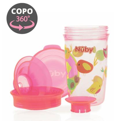 Imagem de Copo Nuby 360 Tritan 300ml 12M+ NB10443