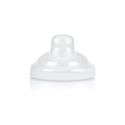 Imagem de Copo Nuby com alça e super bico de silicone 240ml azul - Nûby
