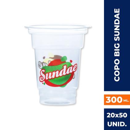 Imagem de Copo p/ big sundae 300 ml. c/ 12x50 un.
