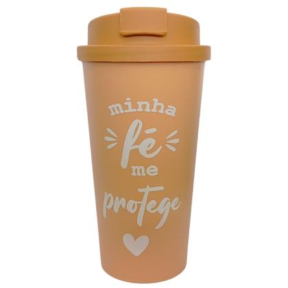 Imagem de Copo P/ Viagem C/ Tampa e Bico Para Café/Chá 500ml