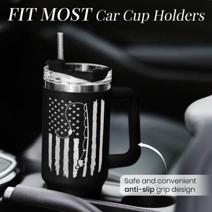 Imagem de Copo para beber SANDJEST Copo de 1,2 L com alça isolada