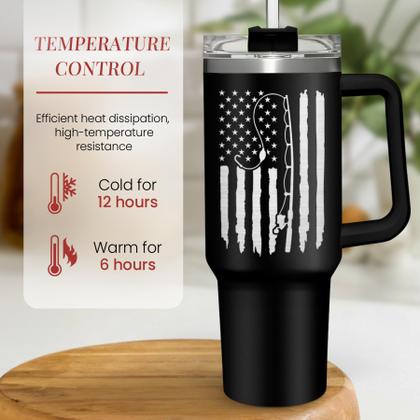 Imagem de Copo para beber SANDJEST Copo de 1,2 L com alça isolada