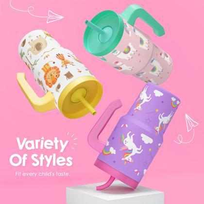 Imagem de Copo para beber SANDJEST Unicorn 594ml isolado com alça